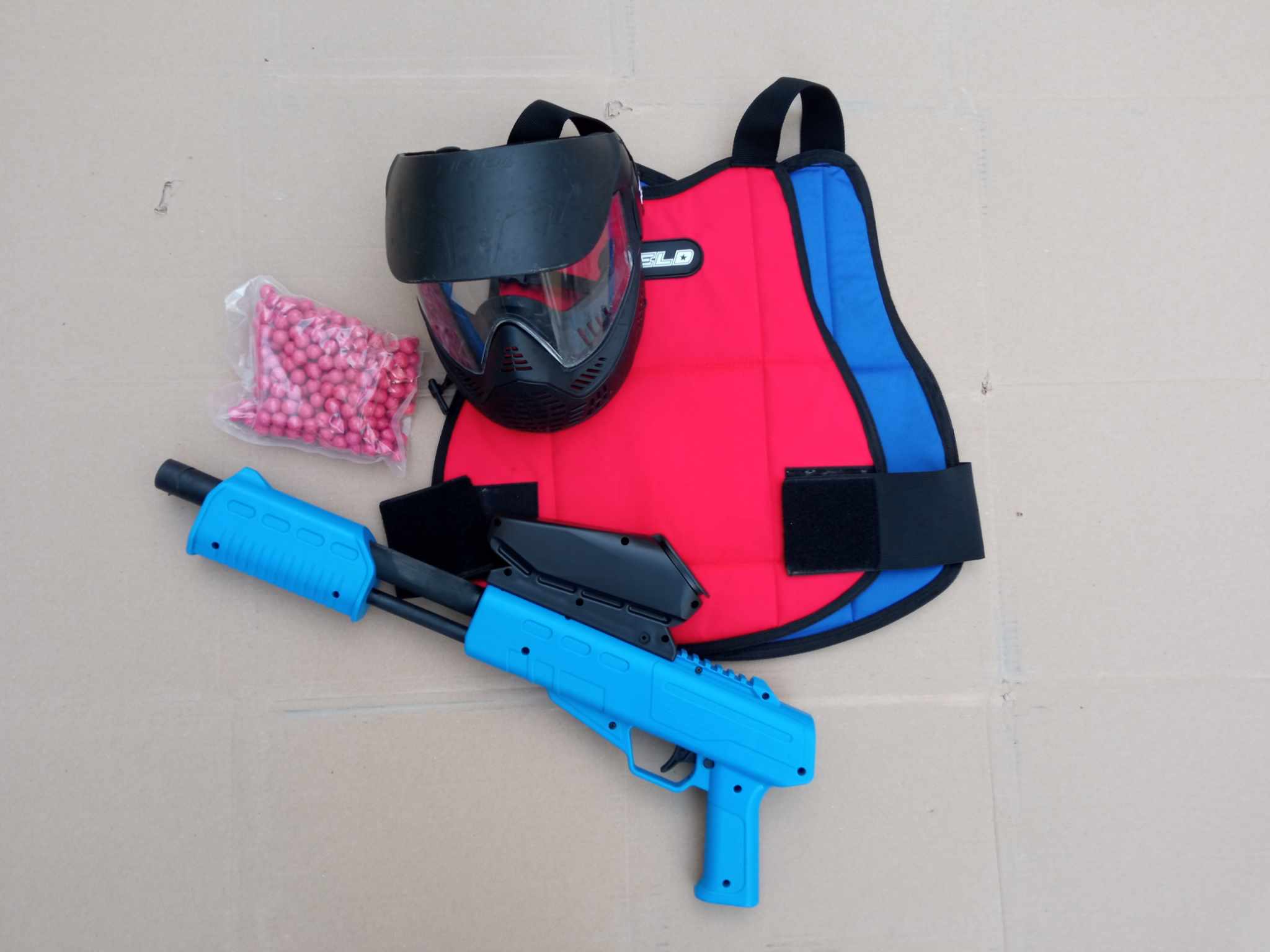 SUPER PACK BLASTER KIDS CAL .50 AZUL (segunda mão) - Envio Grátis*